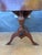 1940s Spanish Regency Revival Drop-Leaf Writing Table with Leather Top, 1940s For Sale - Image 5 of 15