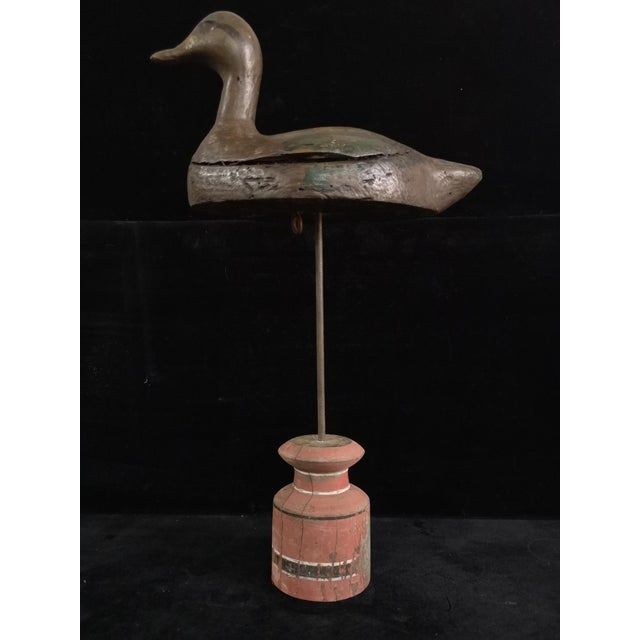 Decoy Duck on Stand, 1920 For Sale - Image 6 of 15