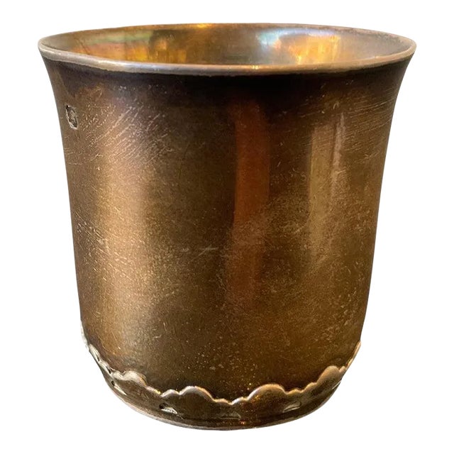 1940s Jean Puiforcat Sterling Cup For Sale