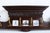 Metal Antique Dutch Renaissance Revival Delft Blue Tiles Brass Coat Rack, 1890 For Sale - Image 7 of 10