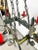 Black Antique French Gothic Chandelier, Wrought Iron, 6 Lights, 1890s For Sale - Image 8 of 13