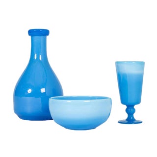 Glass Vessels by Erik Höglund, Set of 3 For Sale