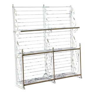 Large Baker's Shelf, France, 1930s For Sale