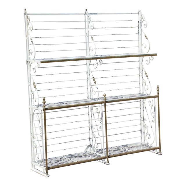 Large Baker's Shelf, France, 1930s For Sale