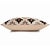 Ivory Luxury Neutral Ikat Velvet Throw Pillow 20x20 | Handmade Designer Silk Velvet Cushion For Sale - Image 8 of 8