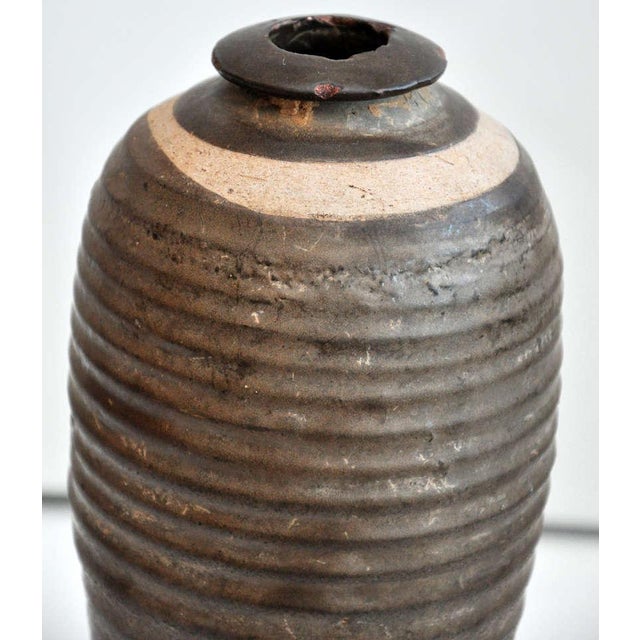 Chinese 15th Century or Earlier Chinese Wine Bottle For Sale - Image 3 of 10