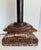 Here is a fantastic, one-of-a-kind lamp made from a piece of architectural salvage featuring carved wood details. The base...