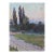 Vintage Impressionist Spring Landscape Oil Painting, Ukrainian Art 21-16 For Sale