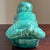 Teal Mid-20th Century Chinese Decorative Ceramic Headrest For Sale - Image 8 of 16