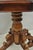 Mid 20th Century Contemporary Italian Mediterranean Style Marquetry Inlay Pedestal Side Table For Sale - Image 9 of 12