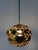 Gold Mid-Century Modern Metal Floral Pendant Lamp, Germany, 1960s For Sale - Image 8 of 18