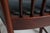 Vintage Dining Chairs in Mahogany with Blue Leather Seats from Fritz Hansen A/S, 1940s, Set of 8 For Sale - Image 14 of 18