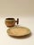 Vintage-Style Coffee Cup and Saucer Set - Set of 2 For Sale In Los Angeles - Image 6 of 7