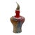 Kjell Engman for Kosta Boda Signed Sculptural Art Glass Decanter | 1990s For Sale
