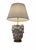 Italian Glazed Ceramic Seashell Table Lamp For Sale - Image 4 of 10