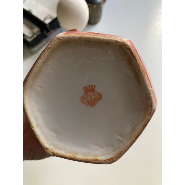 Red 1930s Art Deco Metzel Coffee Pot / Water Pitcher For Sale - Image 8 of 8