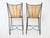 Wood Vintage 1960s Pipsan Saarinen Swanson Wrought Iron & Rattan Counter Stools for Ficks Reed - a Pair For Sale - Image 7 of 11