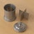 Metal 1940s French Pewter Canister For Sale - Image 7 of 10
