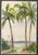 1980s 1983 Ken Turney Sanibel Sailed Florida Watercolor For Sale - Image 5 of 5