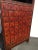19th Century Asian Chinese Red Apothecary Cabinet W 59 Drawers 79" Tall ~ Dreser For Sale In Los Angeles - Image 6 of 13
