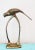 Mid Century Brass Parrot Bird on Perch Stand For Sale - Image 9 of 10