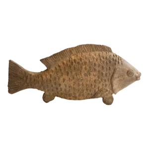 Vintage African Fish Sculpture