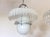 Mid-Century Modern Glass Ceiling Lights, 1970s, Set of 2 For Sale - Image 3 of 13