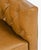 2020s Retro Tufted Caramel Leather Swivel Chair For Sale - Image 5 of 6