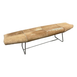 Modloft Carey Bench, Hair on Hide For Sale