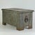 Antique Arts & Crafts Hammered Metal Storage Box With Décorative Side Handles and Details For Sale - Image 4 of 12