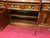 Vintage Federal China Cabinet, Lighted Breakfront Mahogany For Sale - Image 10 of 12
