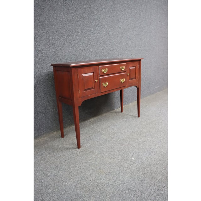 Bench-Made Shaker Style Cherry Sideboard For Sale - Image 4 of 9