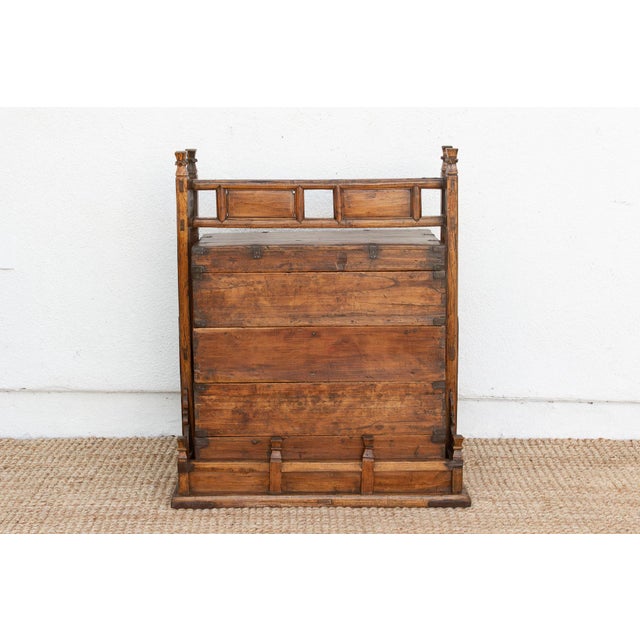 Chinese Rare Oversize Antique Wedding Basket For Sale - Image 3 of 11