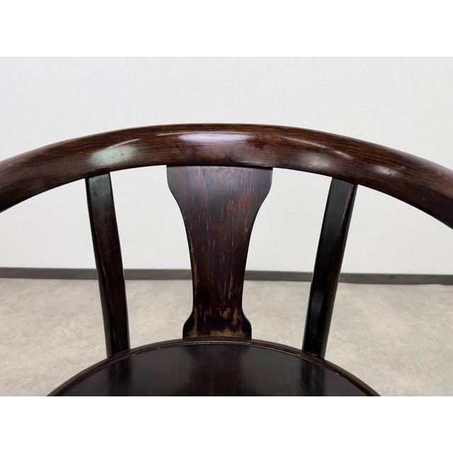 1920s Bentwood Model A 967-F Armchairs by Emanuel von Seidl for Thonet, 1920, Set of 2 For Sale - Image 5 of 13