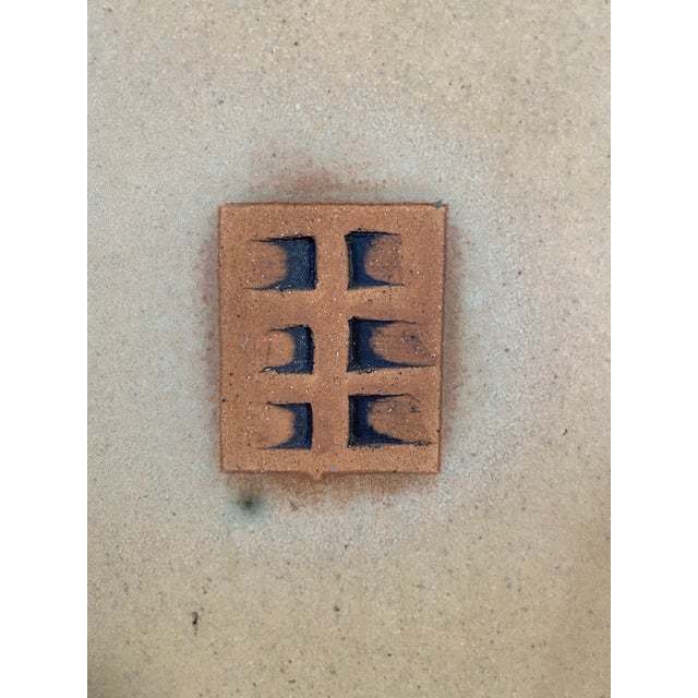 Modern Vintage 1999 Ceramic Table Lamp by Jim Webb For Sale - Image 3 of 8