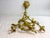 Antique Ornate Gilt Bronze Cherub Angel Putti Hanging Chandelier Fixture For Sale - Image 12 of 16
