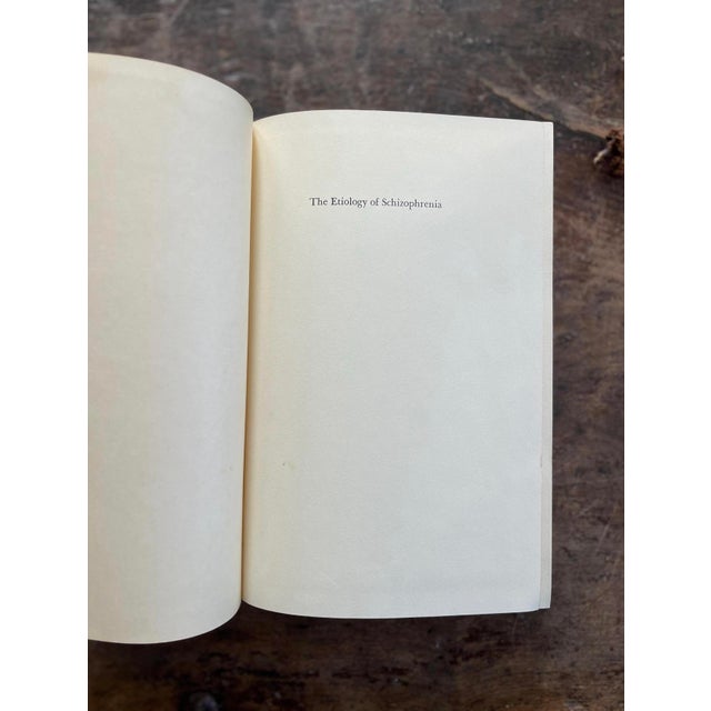 Teal 1960 the Etiology of Schizophrenia Vintage Book For Sale - Image 8 of 9