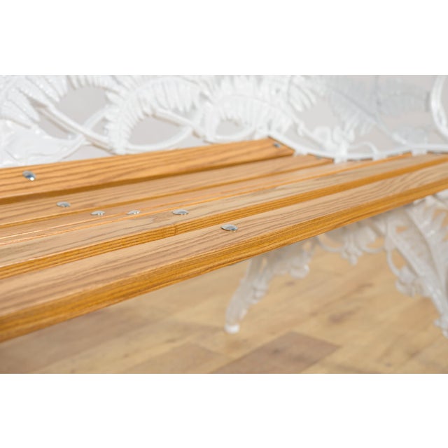 Victorian Coalbrookdale Garden Bench, United Kingdom, 1950s For Sale - Image 10 of 16