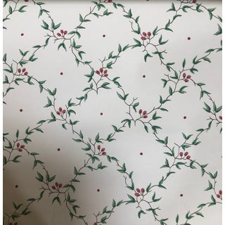 Brunschwig and Fils Cottage Orne Wallpaper - 3 Single Rolls For Sale