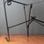 French Art Deco Black Wrought Iron Outdoor Patio Garden Table For Sale - Image 15 of 18