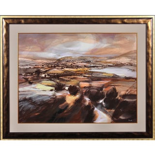 Ronald Lowe, Yorkshire Dales Landscape, Watercolour, Mid 20th Century, Framed For Sale