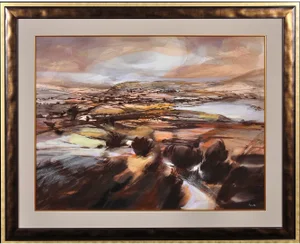 Ronald Lowe, Yorkshire Dales Landscape, Watercolour, Mid 20th Century, Framed