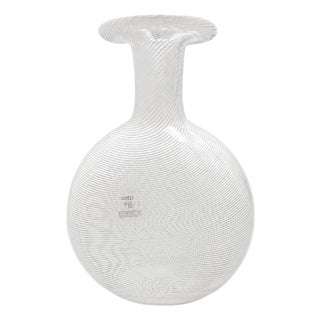 Mid-Century Modern Glass Pocket Vase by Vetreria Artigiana Bibierre, 1970s For Sale