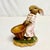 Plastic 1990s Vintage Boho Chic Whimsical Girl Bunny Figural With Jelly Bean Basket - Easter. For Sale - Image 7 of 10