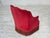 Danish Highback Armchair in Velour with Ash Legs, 1970s For Sale - Image 17 of 18