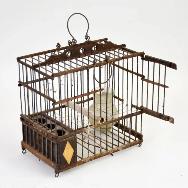 Spanish Vintage Spanish Transfer Cage For Sale - Image 3 of 7