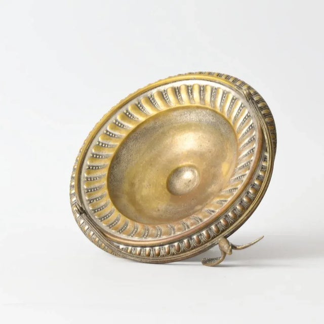 Gold Antique Austrian Centrepiece Dish from Argentor For Sale - Image 8 of 9