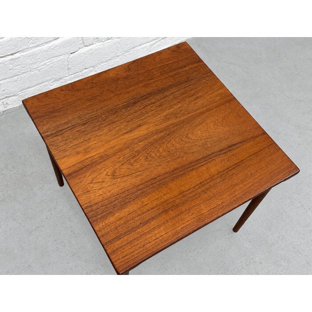 Pair - Mid Century Modern Teak Danish Side Tables, C. 1960’s For Sale - Image 13 of 13