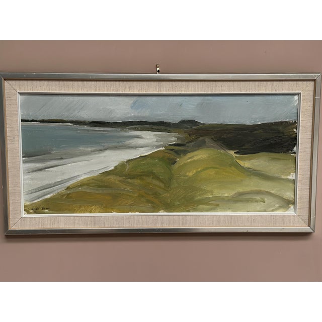 Allan Erwö, Landscape, 1960s, Oil on Canvas, Framed For Sale - Image 10 of 17