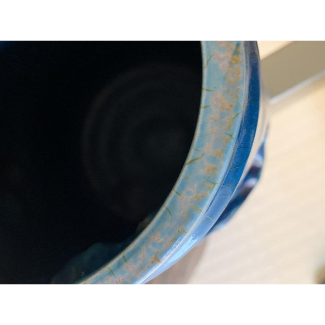 Vintage Italian Distorto Vase with Finger Prints by Carlo Zauli, 1972 For Sale - Image 9 of 13